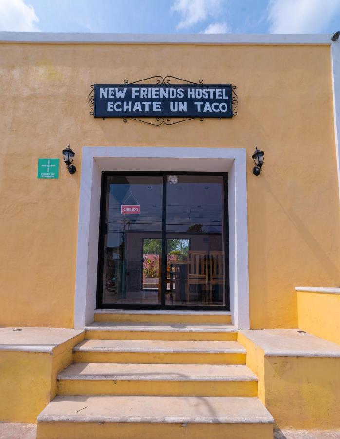 New Friends Hostel & Bar Adults Only Valladolid  Buitenkant foto